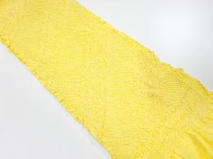 正絹　振袖用　絞り　帯揚げ